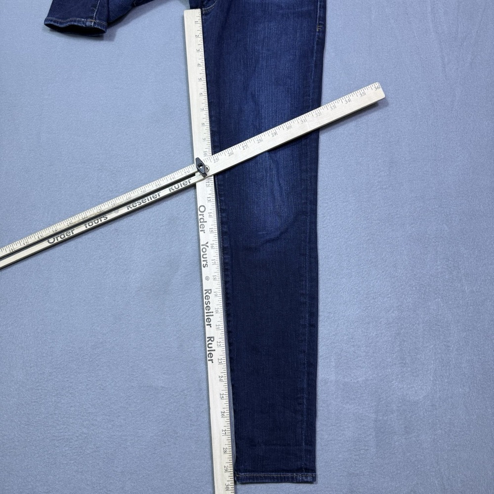 Frame Jeans Womens 27 (28x30) Le Skinny De Jeanne Midrise Stretch USA Indigo - Picture 6 of 8